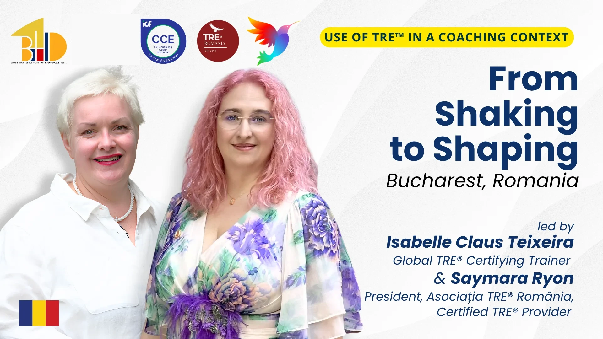 From Shaking to Shaping — Romania