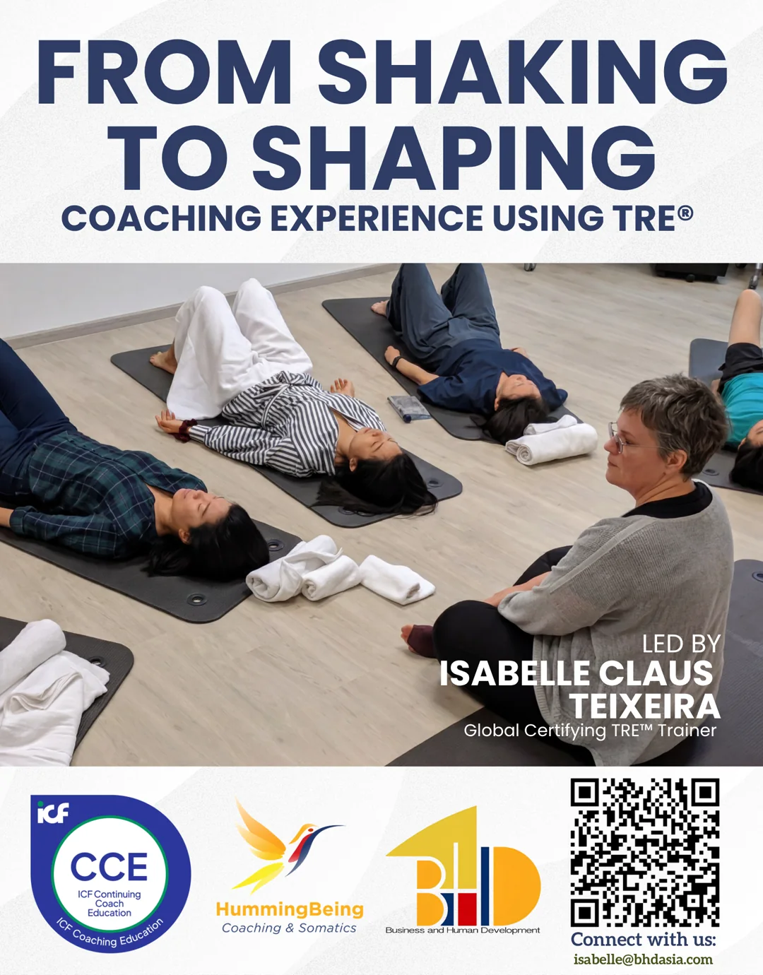 From Shaking to Shaping — A Coaching Experience Using TRE®, led by Isabelle Claus Teixeira